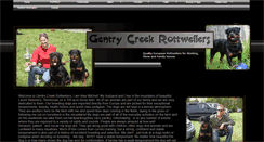 Desktop Screenshot of gcrottweilers.com